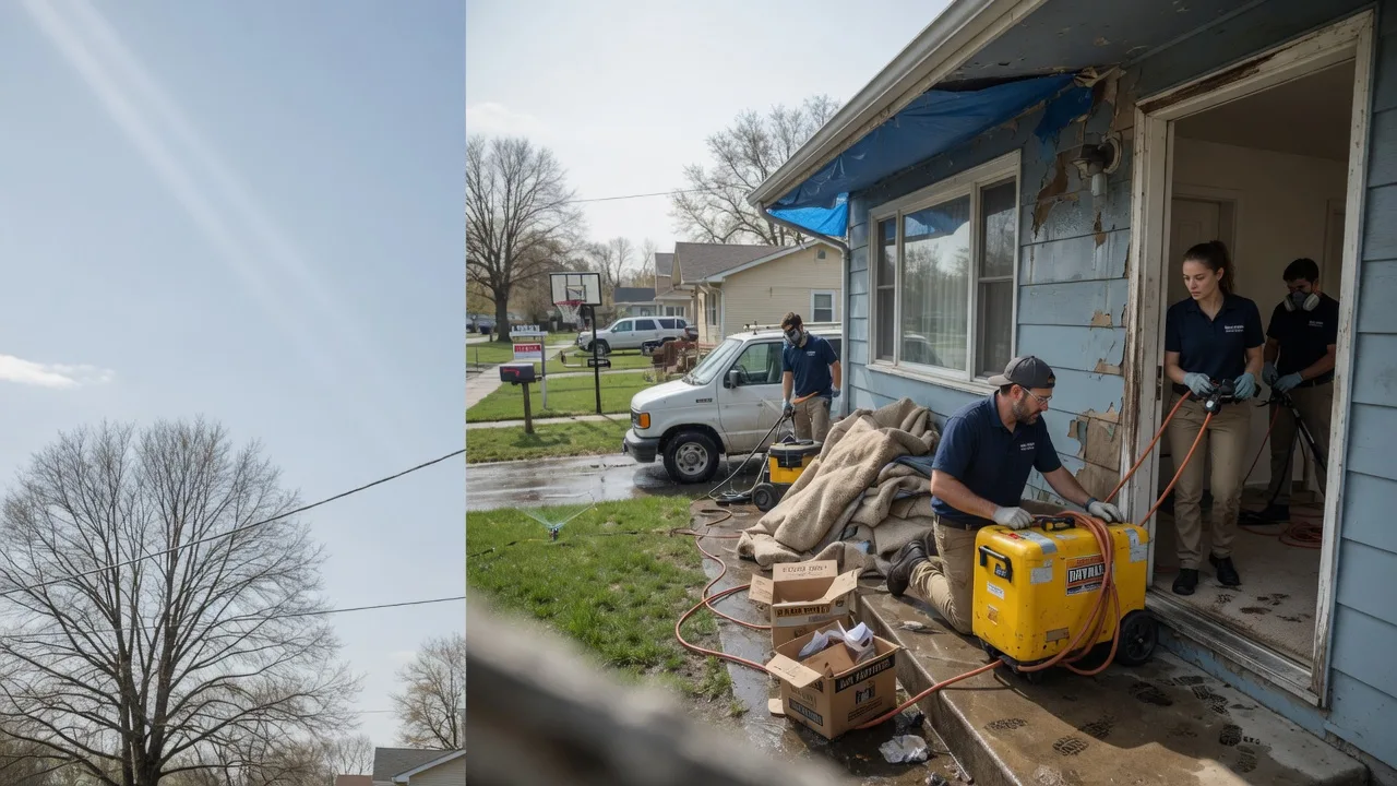 Basement Flood Cleanup in Lyndonville, NY near me